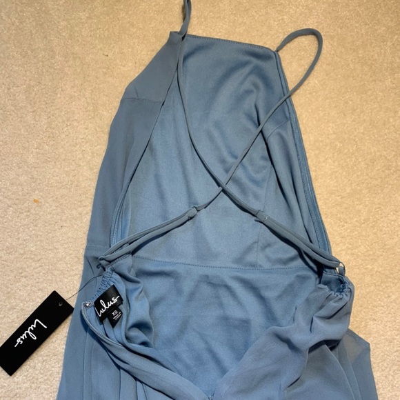 blue formal dress - Picture 2 of 4